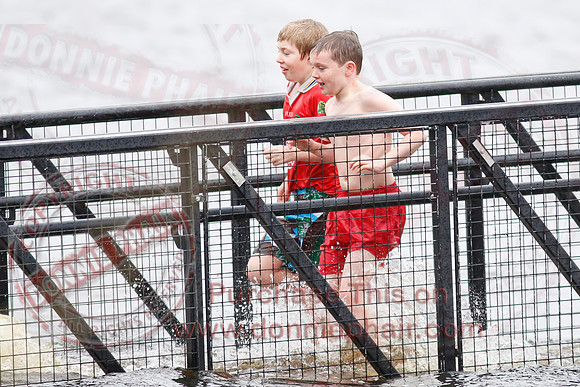New Years Day Charity Swim at Galloon Island, Newtownbutler.