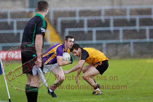 Derrygonnelly (0-11) v Erne Gaels (1-7) in Senior GAA Football Championship Final.