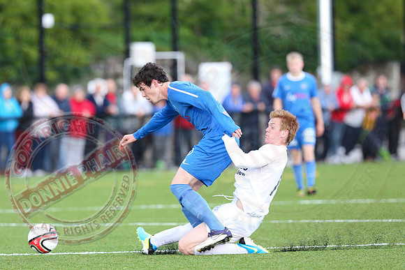 Enniskillen Town (1) V Ballinamallard Reserves (0) in Coffey Cup.