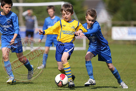 Ballinamallard United V Ardstraw in Under 11 Football.