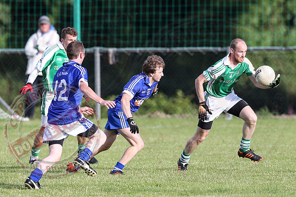 Roslea (5-16) V Kinawley (1-3) in Senior GAA Football League Division One.