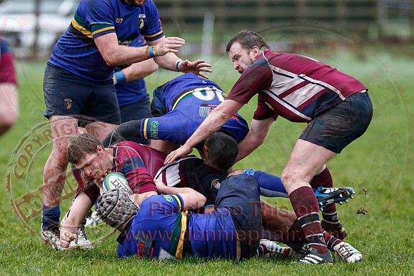 Enniskillen 1st XV (17) V Lisburn (0) in Kukri Qualifying League 2-13.