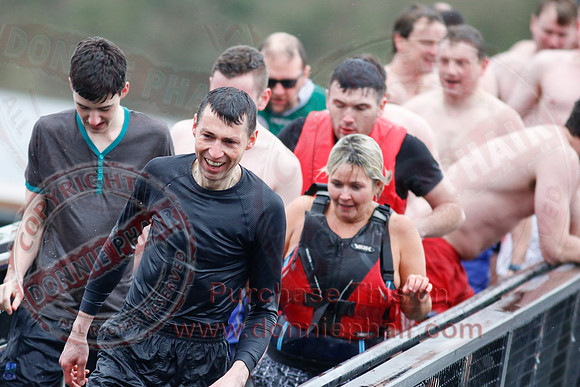 New Years Day Charity Swim at Galloon Island, Newtownbutler.