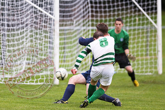 Enniskillen Town (2) V Strathroy Harps (2) in Kennedy Cup Final.