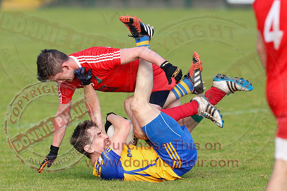 Enniskillen Gaels (0-13) V Newtownbutler (0-3) in Senior GAA Football League Division 2A.