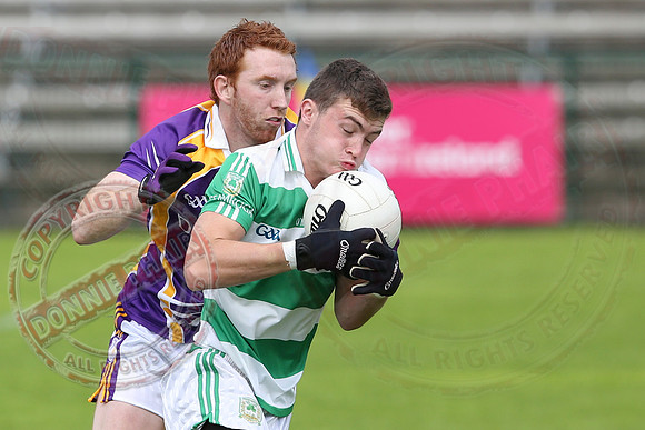 Derrygonnelly (2-8) V Teemore (1-7) in Senior GAA Championship.