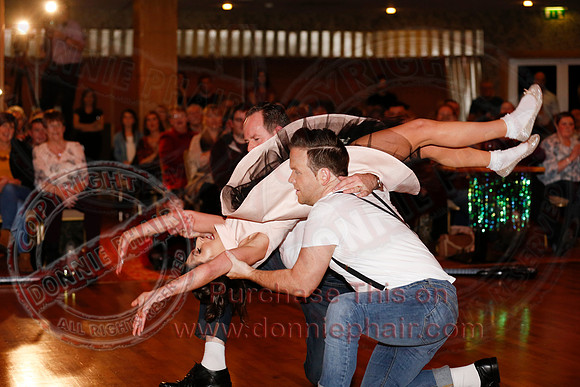 Not So Strictly Come Dancing in the Killyhevlin hotel.
