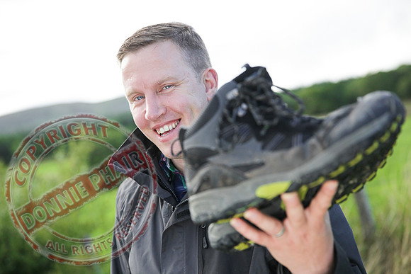 Shane McDermott Launches Cuilcagh Mountain Walk in aid of Sam Bradley