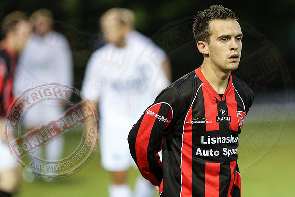 Enniskillen Town (1) V Lisnaskea Rovers (0) in Coffey Cup Final.