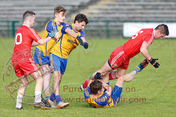 Enniskillen Gaels (0-13) V Newtownbutler (0-3) in Senior GAA Football League Division 2A.