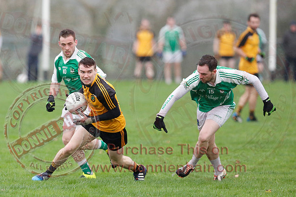 Erne Gaels (0-9) V Roslea (2-9) in Senior GAA Football League Division 1.-25