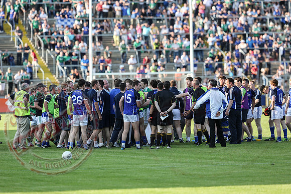 Fermanagh (-0-10)  Cavan (1-14) in All Ireland Qualifier Round Two.