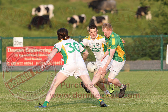 Derrylin (1-10) v Irvinestown (2-08) in Club PLayers Competition Play-Off-3