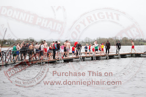 New Years Day Charity Swim at Galloon Island, Newtownbutler.