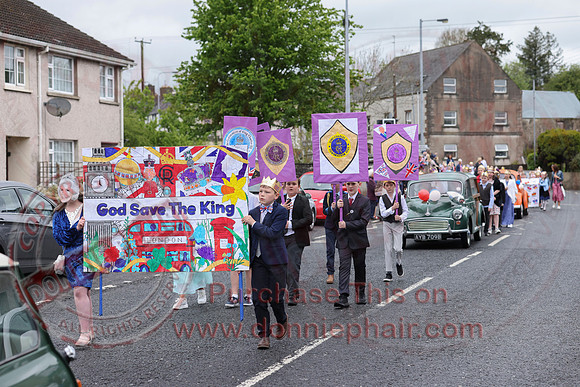 Maguriesbridge Primary School celebrate the Coronation of King Charles III-17