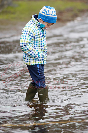 New Years Day Charity Swim at Galloon Island, Newtownbutler.