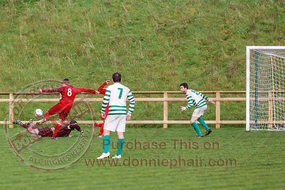 Enniskillen Rangers (2) V Strathroy Harps (0) in Fermanagh and Western Division 1.