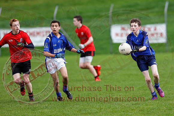 Kinawley (4-10) V Brookeborough (0-8) in Under 16 Division 2 League Final.