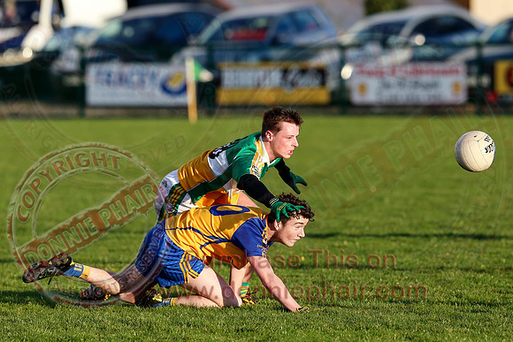 Derrylin (0-7) V enniskillen (0-14) in Senior GAA Football League Division 2A.