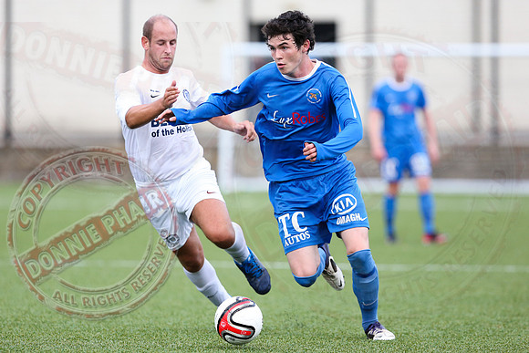 Enniskillen Town (1) V Ballinamallard Reserves (0) in Coffey Cup.