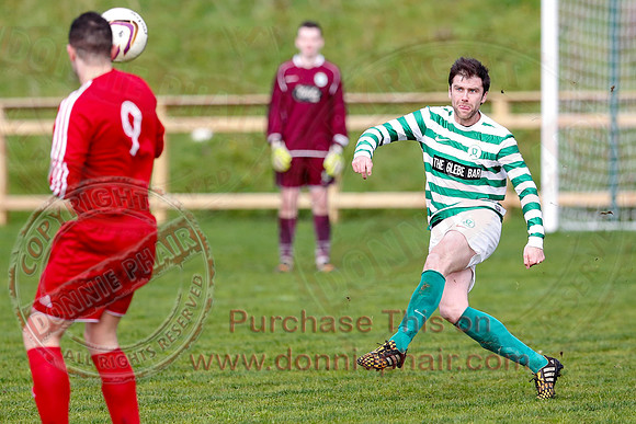 Enniskillen Rangers (2) V Strathroy Harps (0) in Fermanagh and Western Division 1.
