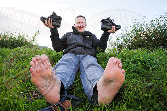 Shane McDermott Launches Cuilcagh Mountain Walk in aid of Sam Bradley
