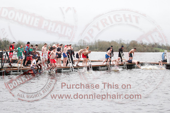 New Years Day Charity Swim at Galloon Island, Newtownbutler.