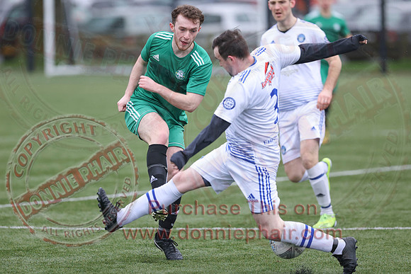 Derrychara (0) V Enniskillen Athletic (7) in Mercer Football League-5