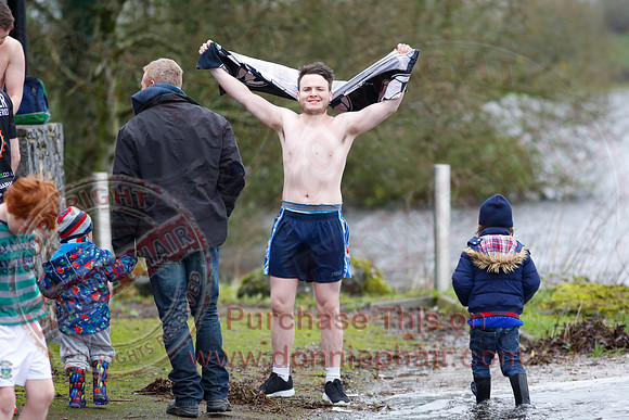 New Years Day Charity Swim at Galloon Island, Newtownbutler.