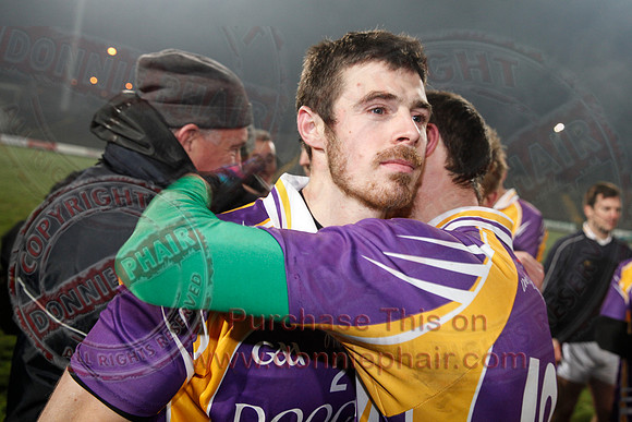 Derrygonnelly (0-7) V Ederney (0-6) in Senior GAA Football League Division 1A Final.