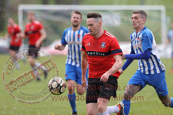 Lisbellaw United (2) V Killen Rangers (2) in Mercer Football League-5