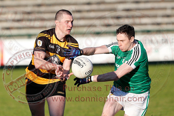Coa (1-10) V Rockcorry (0-16) in Ulster Club Junior Football Championship Quarter-Final.