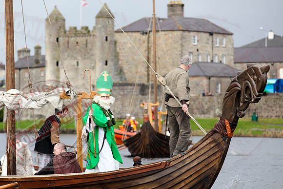 St. Patrick's Day celebrations in Enniskillen, County Fermanagh.