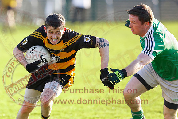 Coa (1-10) V Rockcorry (0-16) in Ulster Club Junior Football Championship Quarter-Final.