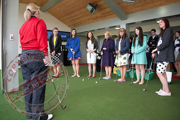 Fermanagh Rose of Tralee Longest Drive Golf Challenge in the Lough Erne Golf Resort.