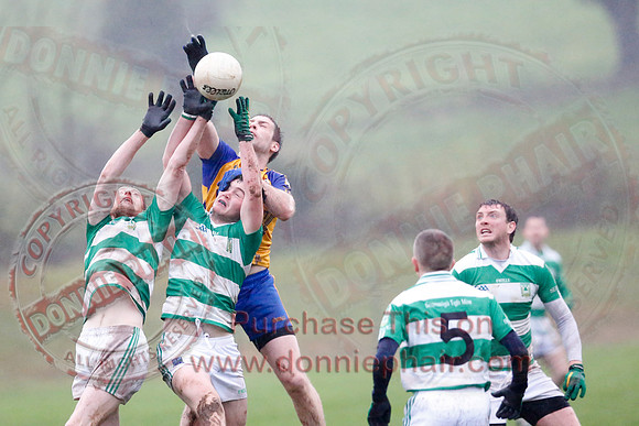 Teemore (1-8) V Enniskillen Gaels (0-8) in Senior GAA Football League Division 2A.-12