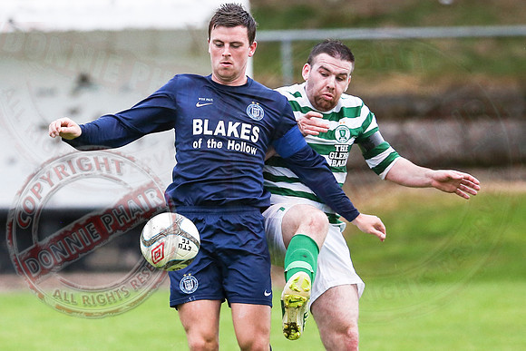 Enniskillen Town (2) V Strathroy Harps (2) in Kennedy Cup Final.