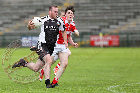 Aghdrumsee (1-13) V Belnaleck (0-8) in Intermediate GAA Football Championship.
