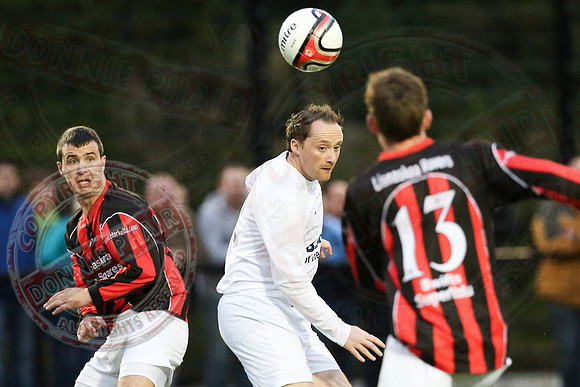 Enniskillen Town (1) V Lisnaskea Rovers (0) in Coffey Cup Final.