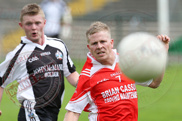 Aghdrumsee (1-13) V Belnaleck (0-8) in Intermediate GAA Football Championship.