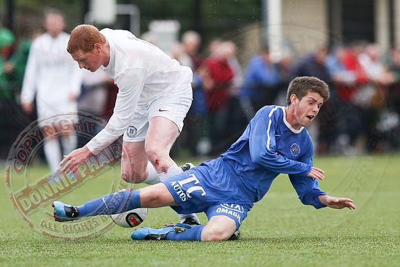 Enniskillen Town (1) V Ballinamallard Reserves (0) in Coffey Cup.