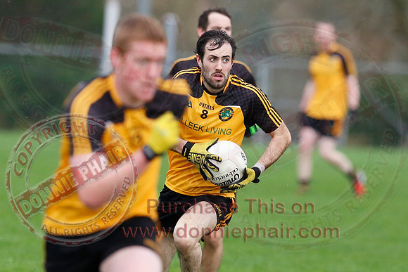 Erne Gaels (0-9) V Roslea (2-9) in Senior GAA Football League Division 1.-28