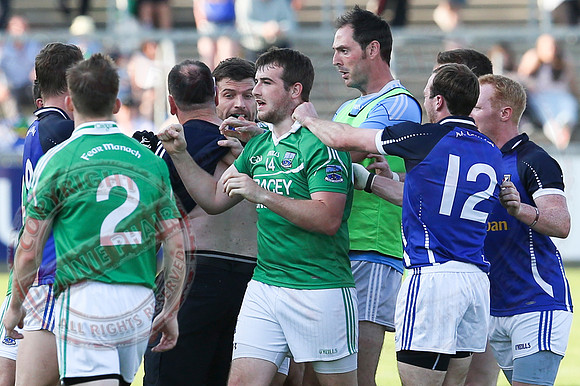 Fermanagh (-0-10)  Cavan (1-14) in All Ireland Qualifier Round Two.