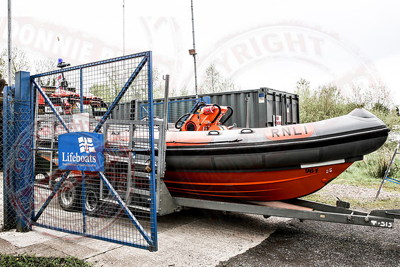 RNLI Station at Carrybridge, County Fermanagh.