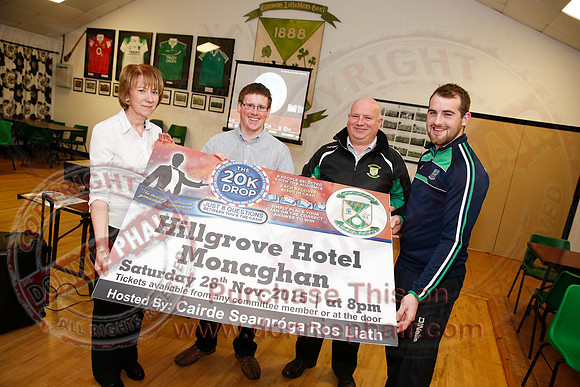 Roslea GAC Launch 20k Drop Fundraiser.