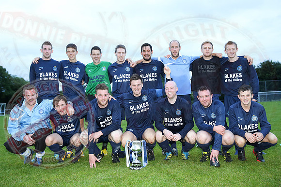 Enniskillen Town (2) V Strathroy Harps (2) in Kennedy Cup Final.