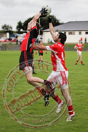 Fermanagh GAA Football Championship Quarter Finals Between Maguiresbridge and Belnaleck.