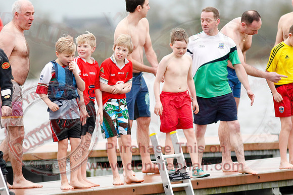 New Years Day Charity Swim at Galloon Island, Newtownbutler.