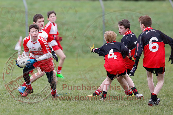 St. Pat's (10-9) V Brookeborough (4-6) in U14 GAA Football League Section B.