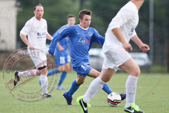Enniskillen Town (1) V Ballinamallard Reserves (0) in Coffey Cup.